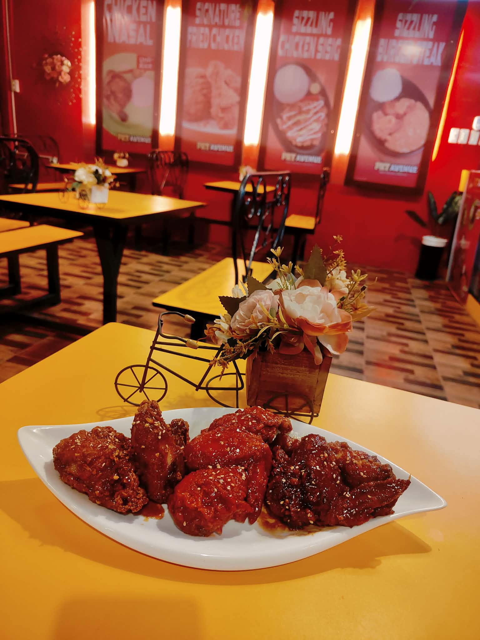 Chicken Combo Platter  (6pcs, 3 flavors)